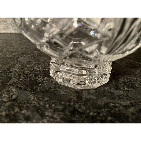 Meredian 8” Crystal Basket by Crystal Clear Industries - Picture 6 of 6